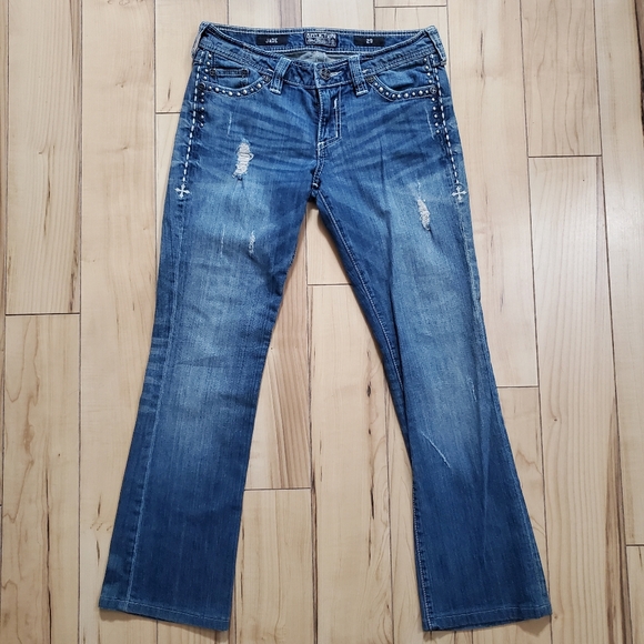 Affliction Distressed Jade Jeans Womens Size 29